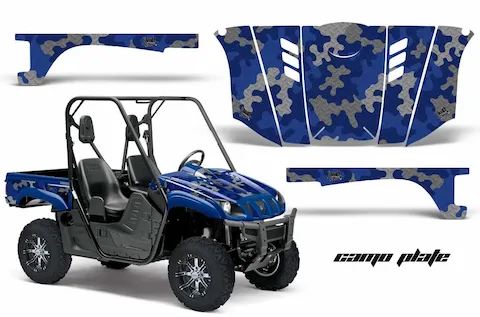 Yamaha Rhino with the Camoplate graphic kit